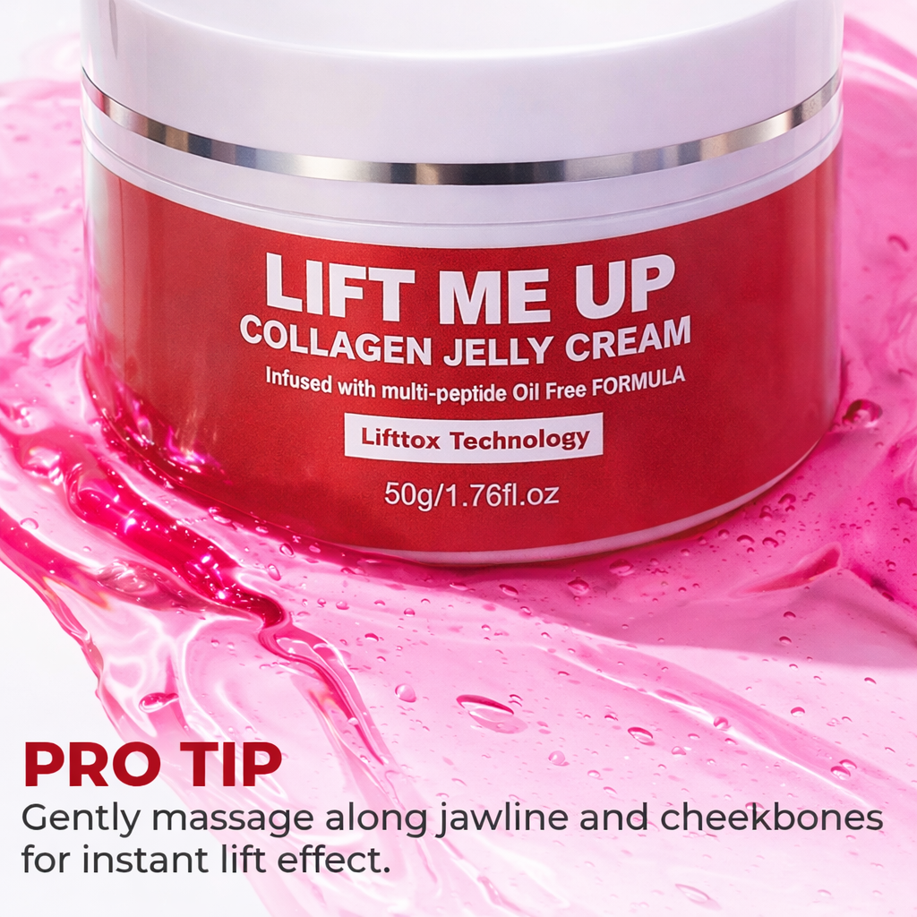 Lift Me Up Collagen Jelly Cream | Immediate Tightening Effect | Collagen & Multi-Peptide Firming Cream